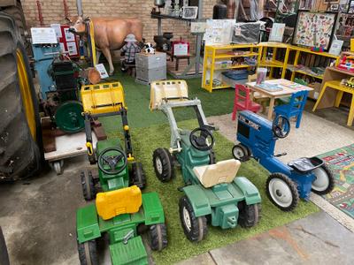Childrens Activity Centre and Dairy display